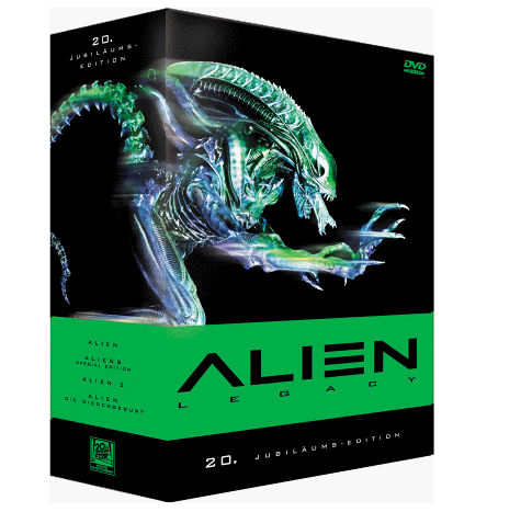 Ridley Scott - Alien Legacy 4er Box + Extra-DVD - Preis vom 06.10.2026 07:26:00 h