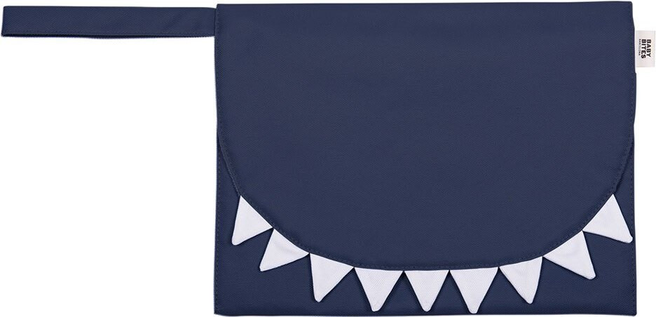 Baby Bites Waterdichte Reisverschoonmat, Marineblauw, One Size