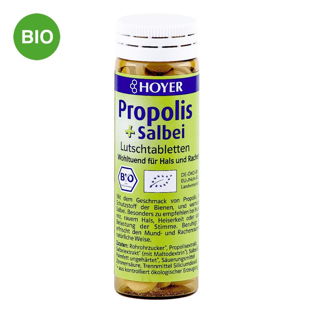 HOYER GmbH Hoyer Propolis & Salbei Lutschtabletten 04491650