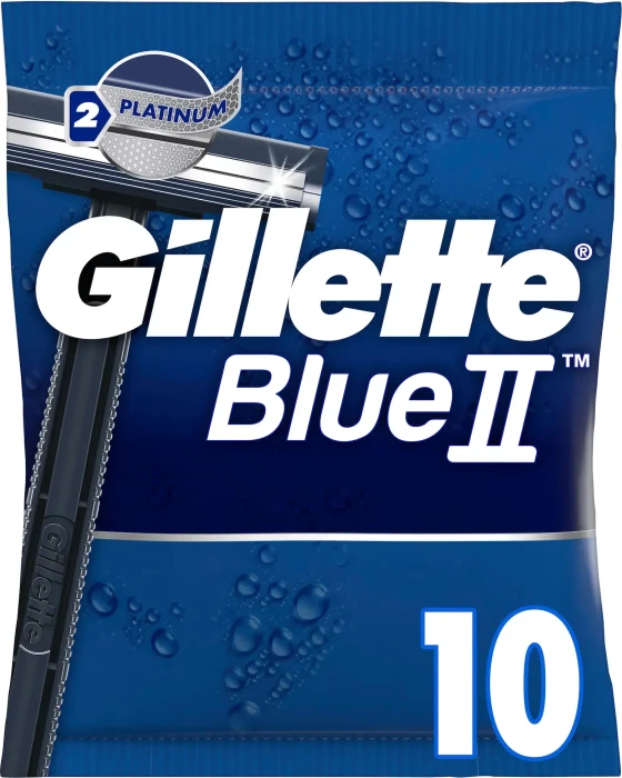 Gillette Blue II Einwegrasierer (neu) 10 Stk St Sonstige