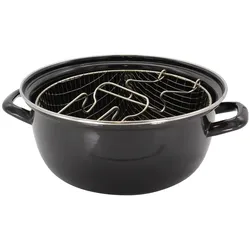 Pommes-Frites-Topf emailliert, 24 cm