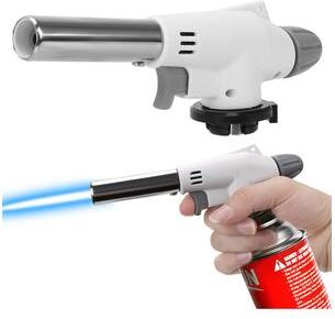 Perfect Picks Market Portable Flame Gun Butane Torch Burner Multifunctional Camping BBQ & Cooking Torch Portable Flame Gun Butane Torch Burner Multifunctional Camping BBQ & Cooking Torch