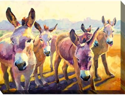 Tuffy's Gang Outdoor Wall Art by West Of The Wind in Multi