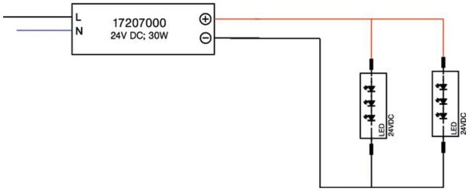 Brumberg Leuchten LED-Netzgerät 24V DC/max. 30W 17207000)