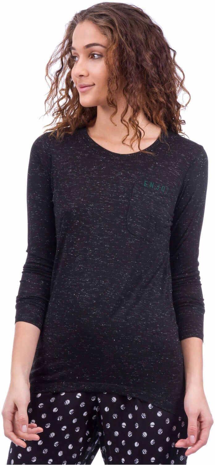 Bench gliitter camiseta manga larga mujer Negro (XS)