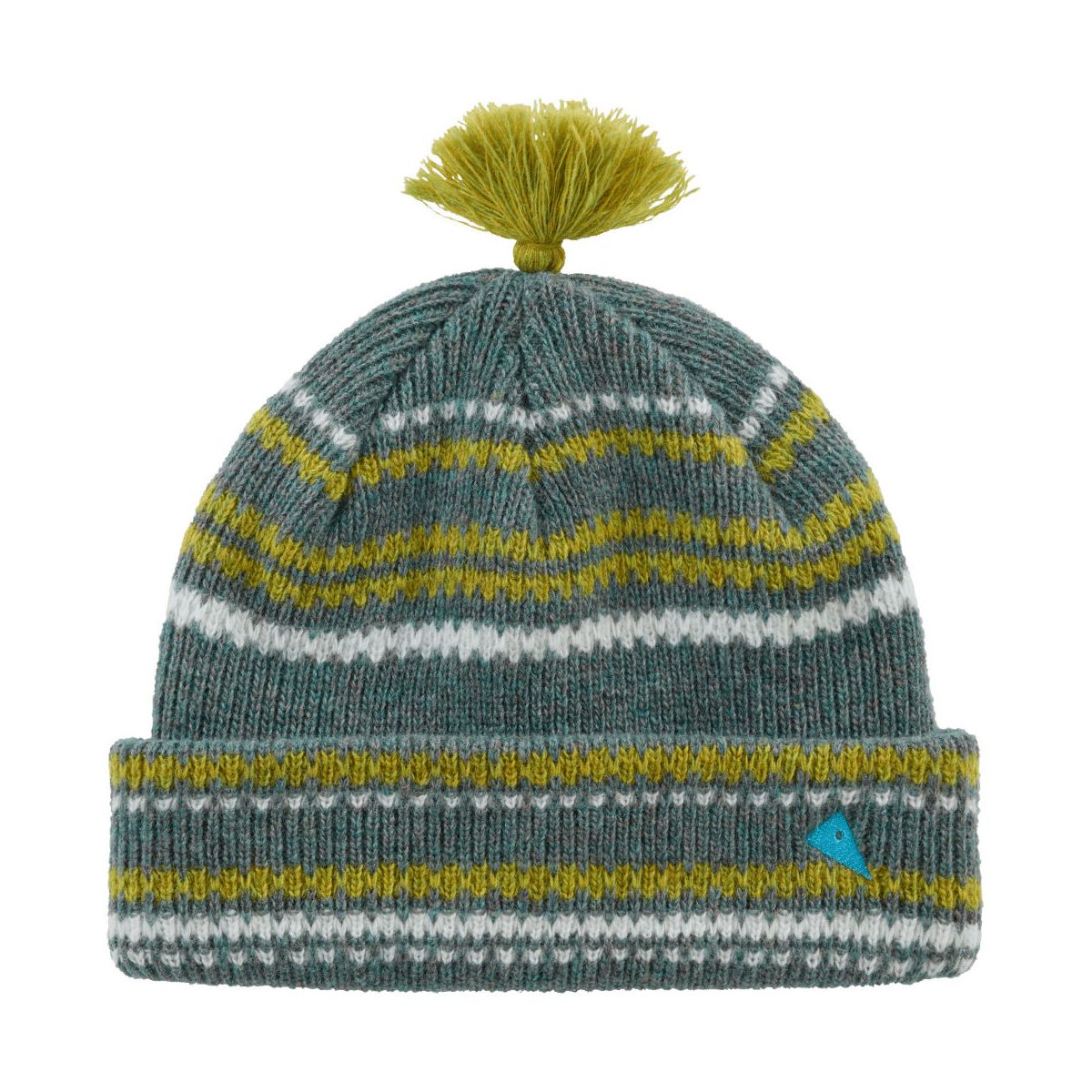 Klättermusen Heimdal Bandr Beanie teal-straw (1011) OZ 10760_1011-OZ