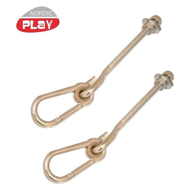 NSH Nordic NORDIC PLAY Gyngebeslag 10 x 120 mm, 2 stk (805-432) (5705858038346)
