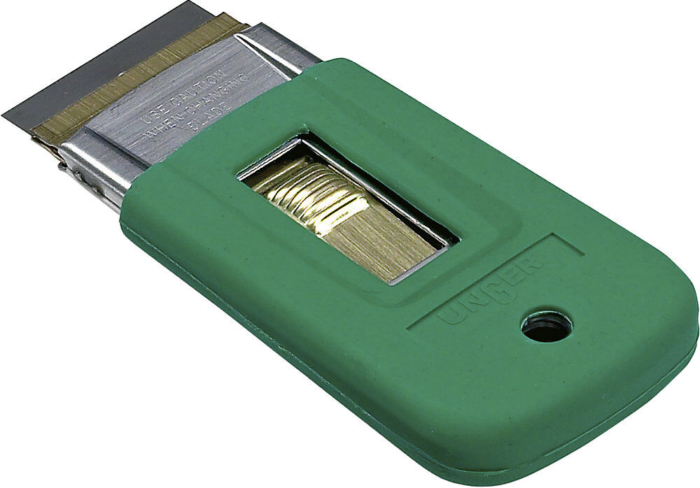 Sicherheitsschaber ErgoTec®, mit Gummiüberzug, grün / grau, ab 5 Stk Unger