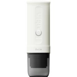 OutIn OTEM-01-PW Espressomaschine Pearl White für unterwegs / portable, mit Druckbrühsystem, mit Li-Ion Akku