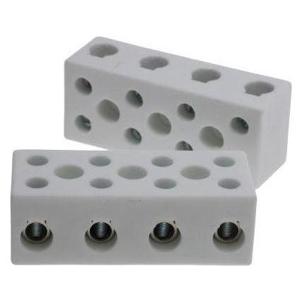 RS PRO CERAMIC TERMINAL BLOCKS, 16 MM2,4 POLES (8133101)