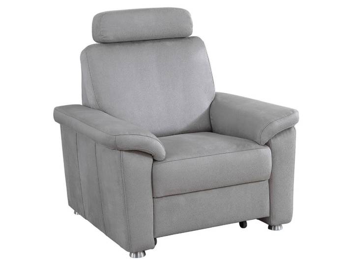 Beldomo System Fernsehsessel, Hellgrau, Metall, 102x91x91-159 cm, Goldenes M, Wohnzimmer, Sessel, Fernsehsessel