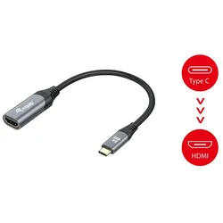 EQUIP 133492 USB-C auf HDMI 2.1 Adapter, 8K/30Hz