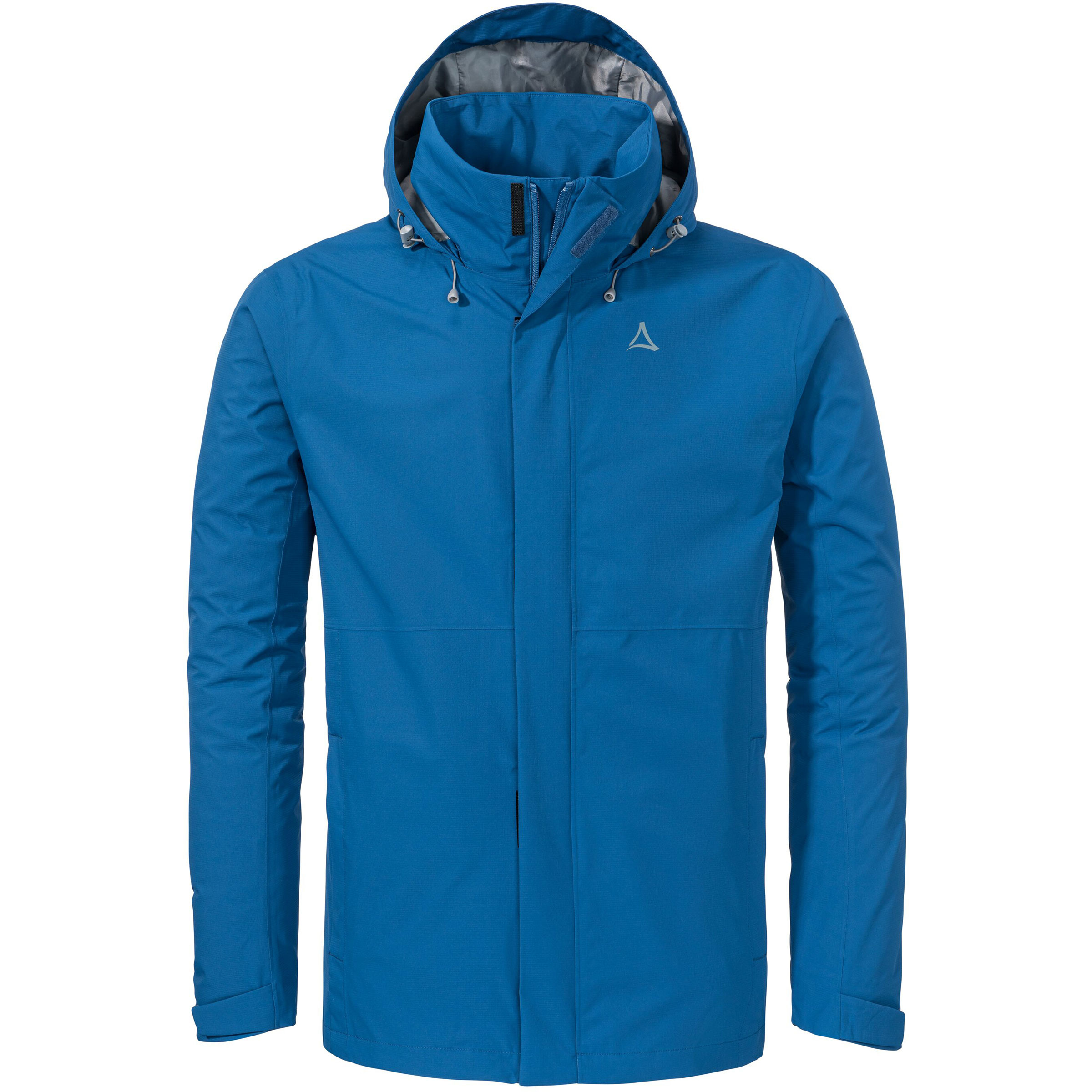 Schöffel Gmund Herren Regenjacke blau Größe L Trekking Wasserdicht Wasserabweisend