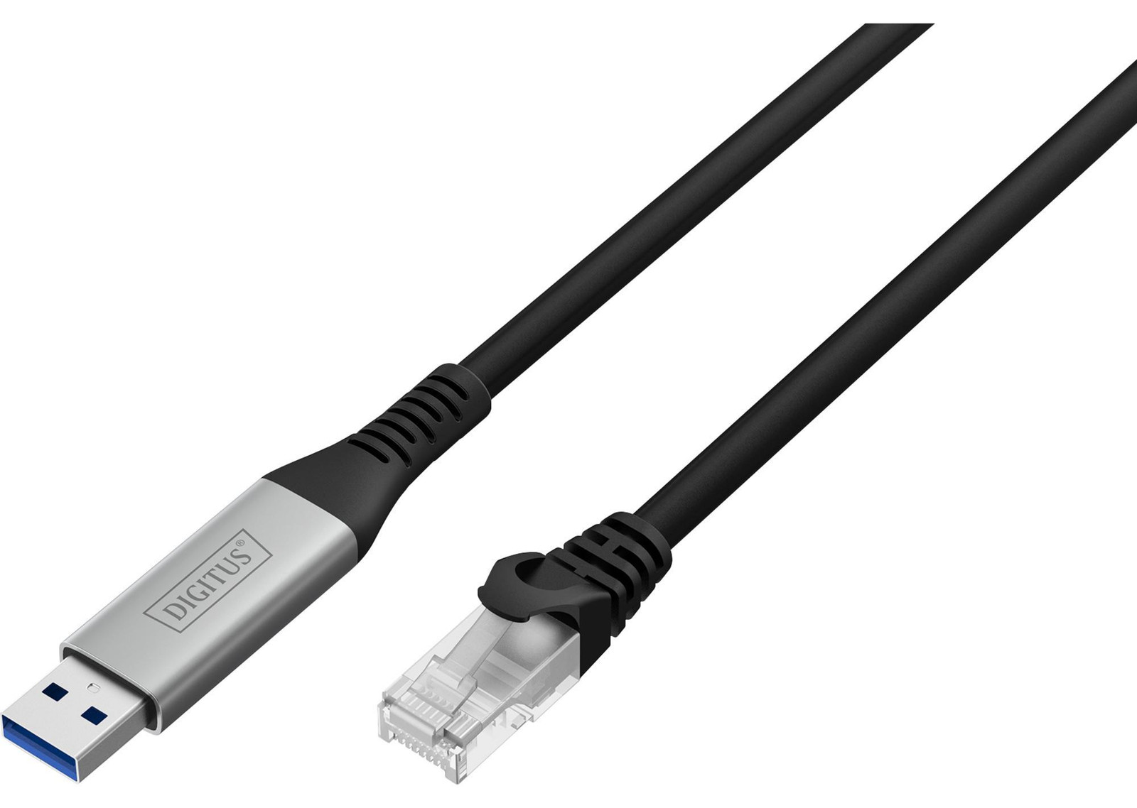Digitus USB 3.2 naar RJ45 Ethernet Kabel 1Gbit/s, 3 m