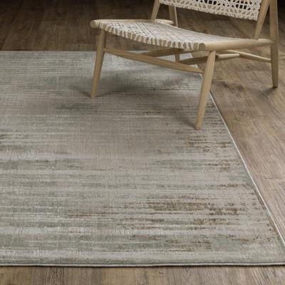 Style Haven Melody Distressed Abstract Beige/ Blue Area Rug