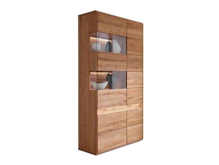 Main Möbel Vitrine Vitrine Schrank links 103x207cm Kernbuche Berlin