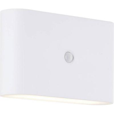 Brilliant Xino G80605/05 LED-Außenwandleuchte mit Bewegungsmelder LED LED fest eingebaut 34 W Weiß
