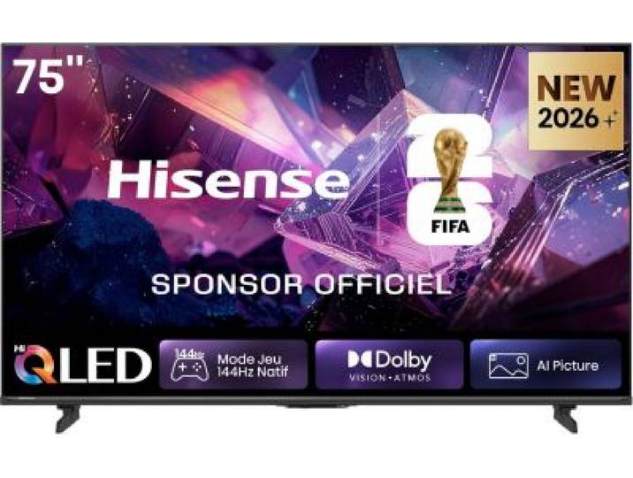 Hisense - Tv Qled 75e7s Pro (2026) 75 (189 Cm) 4k - 144hz