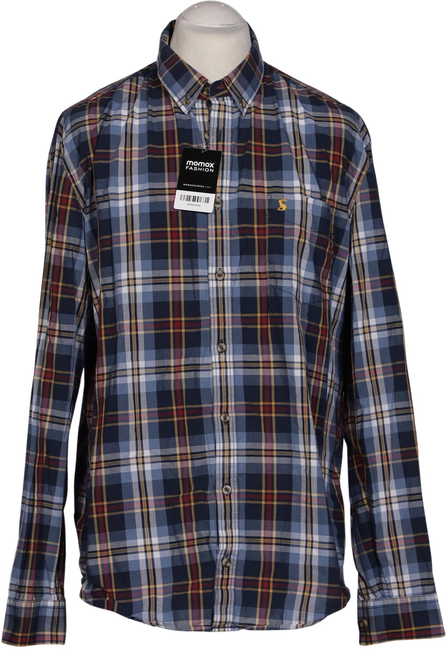 Joules Herren Hemd, Mehrfarbig, Gr. XL, Baumwolle - Second Hand