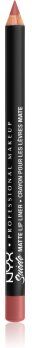 NYX Professional Makeup Suede Matte Lip Liner lápis mate para lábios tom 53 Brunch Me 1 g. Suede Matte Lip Liner