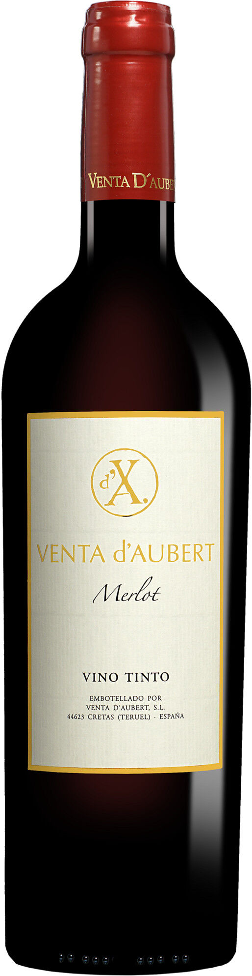 Venta d'Aubert »Merlot« 2019 14% Vol. Rotwein Trocken aus Spanien
