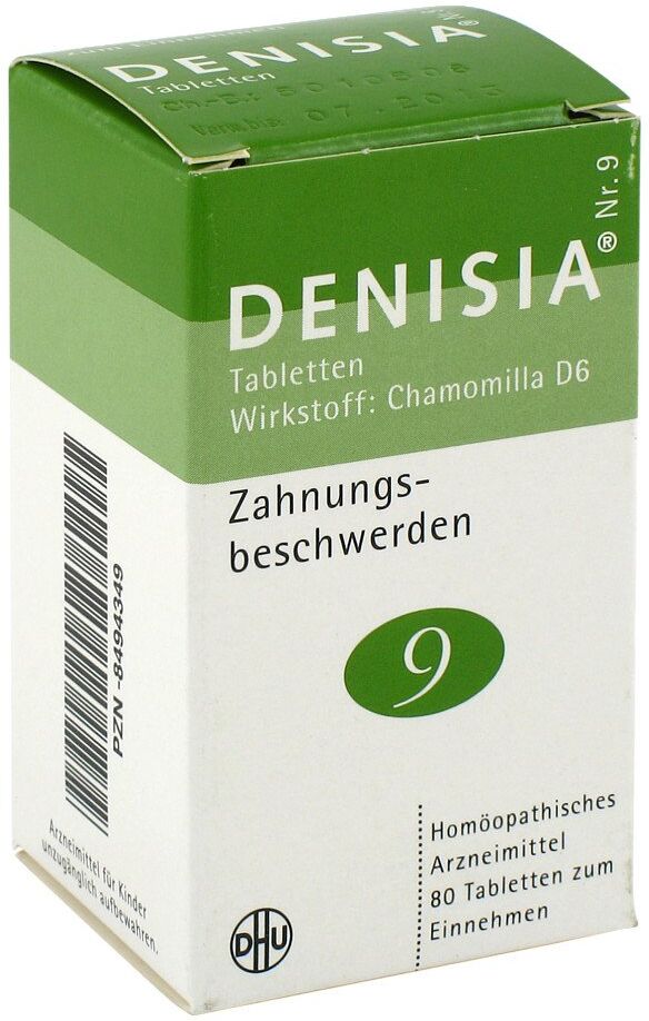 DHU Denisia 9 Zahnungsbeschwerden Tabletten 80stk