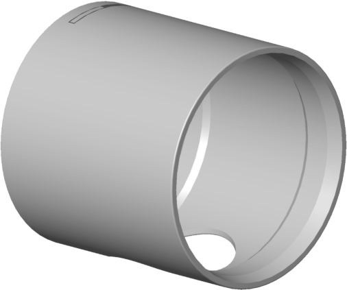 Dornbracht Hülse 091840215-00 091840215 D.45 x 44 mm chrom