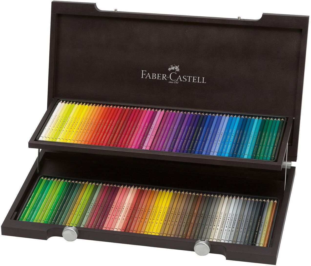 Polychromos FABER-CASTELL "120er", bunt (mehrfarbig), Holz, Stifte, Polychromos mehrfarbig Einheitsgröße