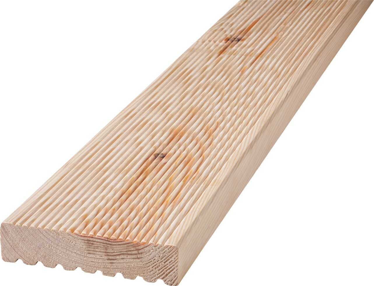 Weitere Terrassendiele Kiefer 300 x 12,0 x 2,8 cm grob/fein unbehandelt