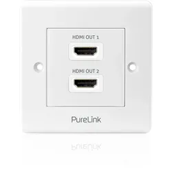 PureLink HDMI Anschlußdose - PureInstall 2-fach