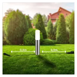Briloner, Gartenbeleuchtung, Outdoor Bodenspikes Extensionset 3er Set (60 lm, IP44)