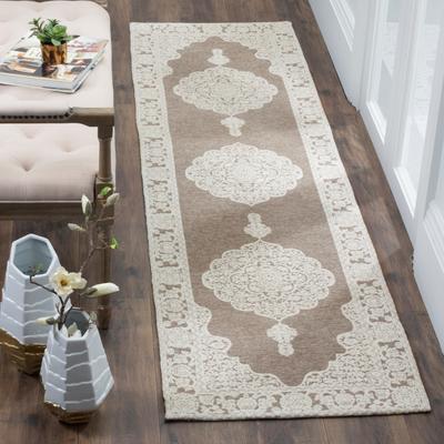 SAFAVIEH Handmade Marbella Alien Modern Polyester Rug