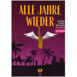 Edition DUX Alle Jahre wieder - Altsaxofon - Notenbuch