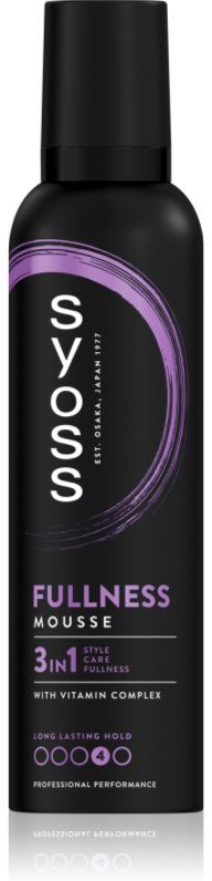 Syoss Fullness Schaumfestiger mit extra starker Fixierung 250 ml