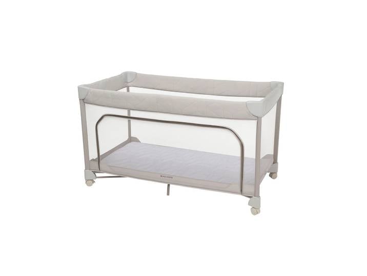 Maxi-Cosi Reisebett Merlin, Creme, Metall, Kunststoff, 65x125x73 cm, zusammenklappbar, Ausstieg, Babymöbel, Babybetten, Reisebetten