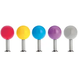 Wandhaken Dots Schönbuch Haken bunt mehrfarbig, Designer Apartment 8, 9 cm