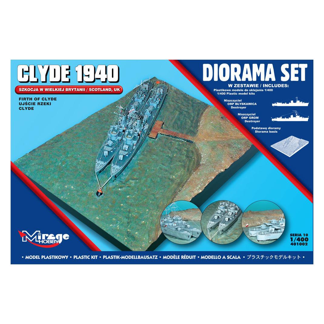 Mirage Hobby Clyde 1940 Diorama Set (Scotland,Firth of Clyde) (401002)