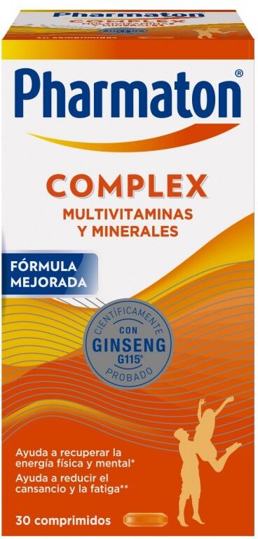 Pharmaton Complex Multivitaminas y Minerales Comprimidos 30