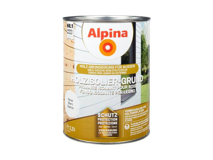 Alpina Holz-Isoliergrund 2.5 l
