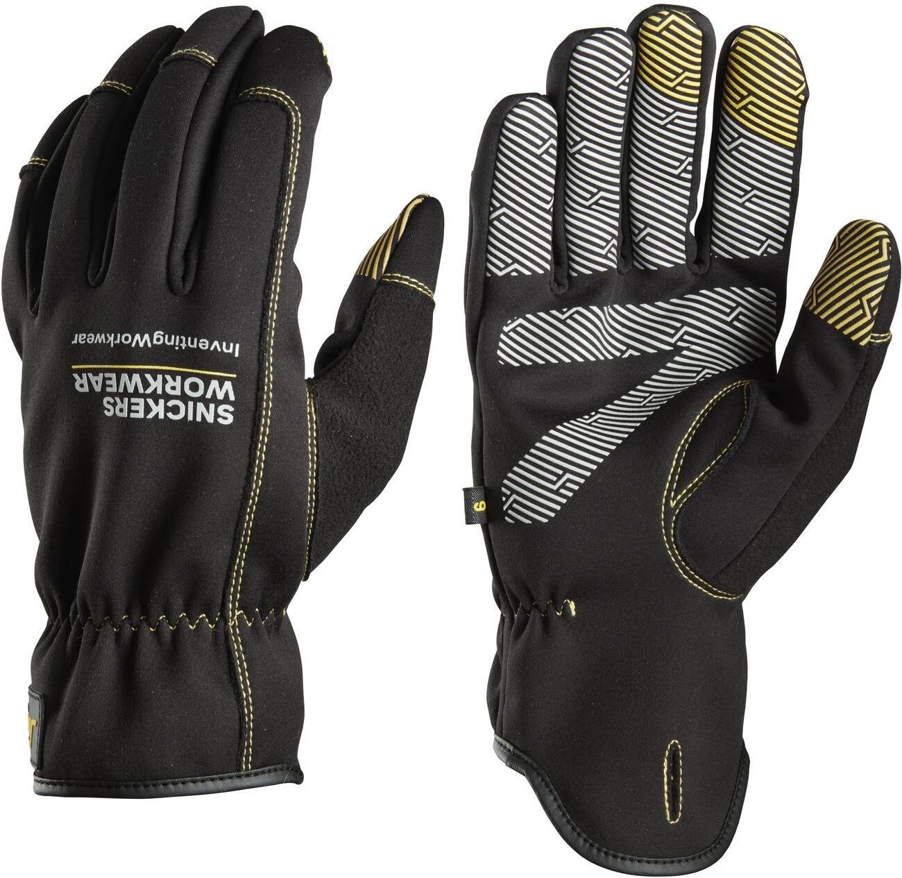 Snickers 9562 Weather Flex Dry Handsker Sort 8