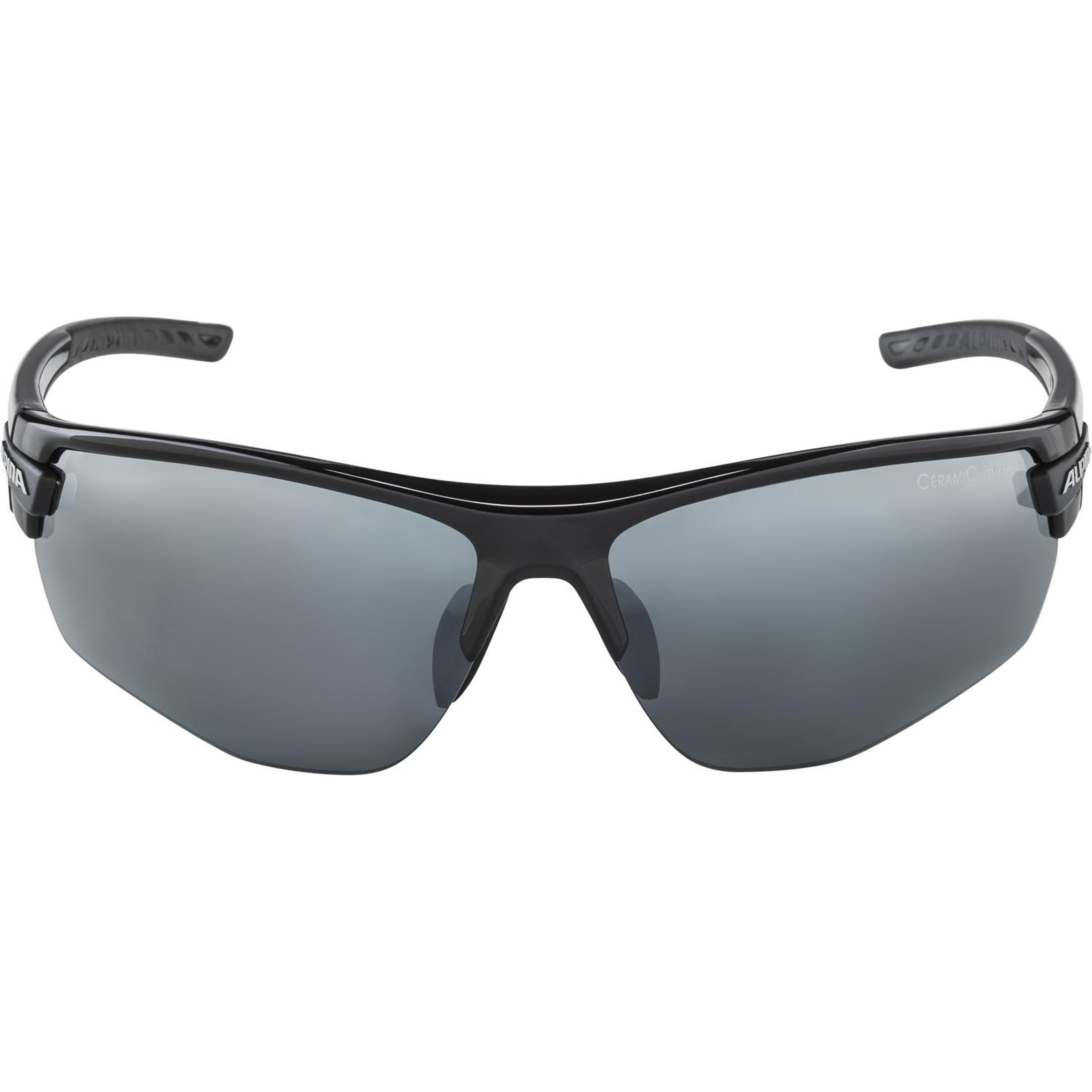 Alpina Tri-Scray 2.0 HR Sportbrille Sportbrillen & Sportsonnenbrillen schwarz Rennrad | Gravel