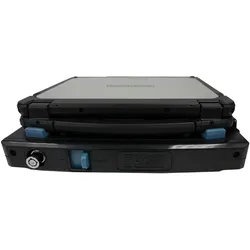 Panasonic Gamber & Johnson Fahrzeughalterung (4 Ports), Dockingstation + USB Hub, Schwarz