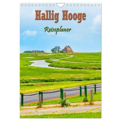 Hallig Hooge - Reiseplaner (Wandkalender 2026 DIN A4 hoch), CALVENDO Monatskalender