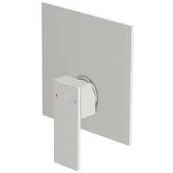 Steinberg Serie 160 Fertigmontageset 16022433BN brushed nickel, Abdeckplatte 165x165mm, für Wanne/Brausearmatur