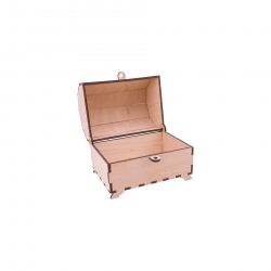 holzspielerei Basteltruhe - Piratentruhe 281035