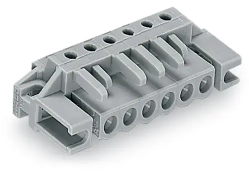 WAGO Buchsengehäuse-Platine 232 Polzahl Gesamt 2 Rastermaß: 5mm 232-232/047-000 100St.
