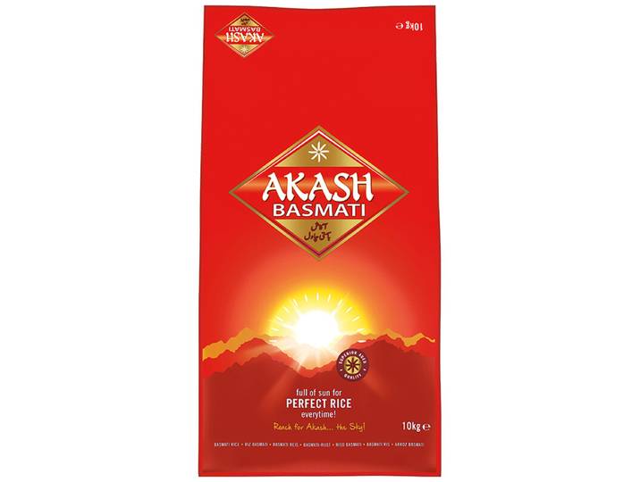 Akash Basmatirijst 10 KG