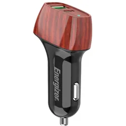 Energizer Ultimate - USB-C a USB-A 38W PD + Autoladegerät QC3.0 (ořech)