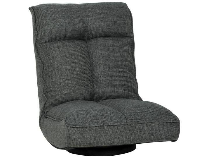 ComfortXL Schlafsessel De-13494 Grau, 58x79x107 cm, Wohnzimmer, Sofas & Couches, Schlafsofas, Schlafsessel