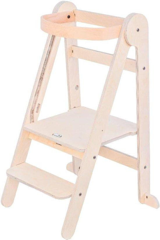 Mamatoyz Kinder Keuken Toren Montessori van Natuurlijk Hout